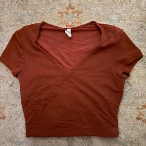 Athleta red top! Perfect for working out and super breathable, size xs.
